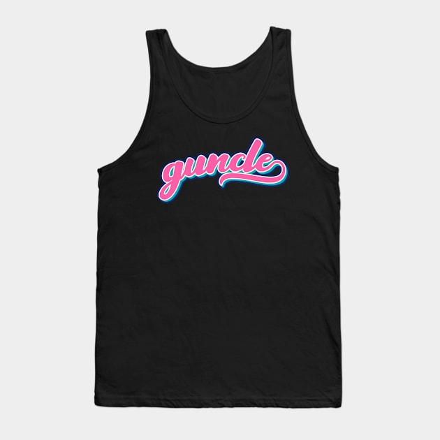 Gay Uncle Guncle Vintage Graphic Tank Top by BurnhamAndGrange